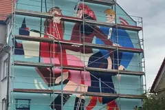 Nowy mural odzdobi wałbrzyską ulicę