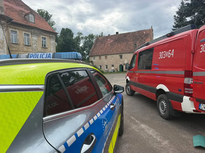 Chwile strachu, na miejscu pojawiła się specjalna grupa z Wrocławia