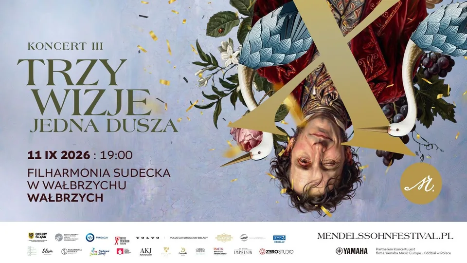 Wieczór dla Mendelssohna – koncert „Trzy wizje, jedna dusza” już w ten piątek w Filharmonii Sudeckiej
