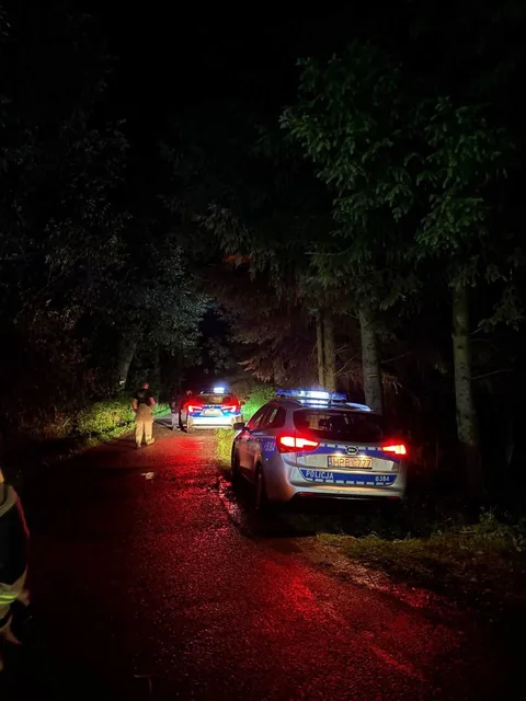 Służby postawione na nogi. Szyukali zaginionego mężczyzny w lesie