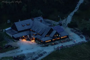 Goniła księżyc nad Śnieżką