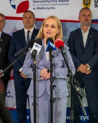 Ministra Zdrowia odwiedziła Wałbrzych