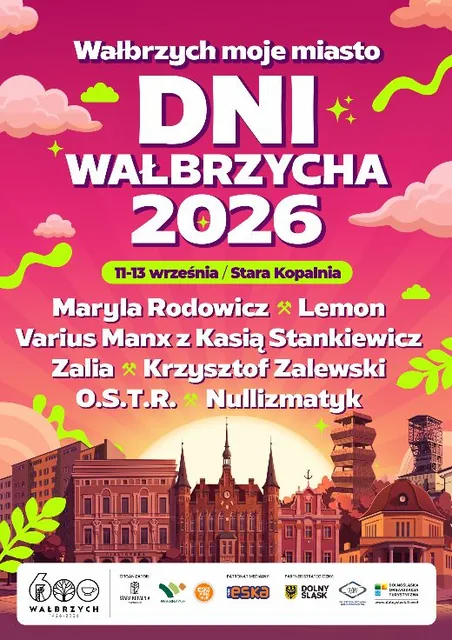 Rozpoczynają się Dni Wałbrzycha 2026 [ SZCZEGÓŁOWY PROGRAM]