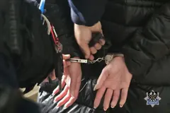 Złodzieja z drogerii w rękach policji