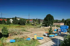 Teren pod nowe osiedle jest przygotowywany