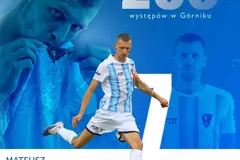 To już 200 występów Mateusza w barwach Górnika
