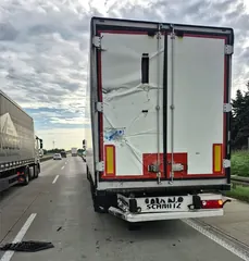 Zderzenie dostawczaka z ciągnikiem!