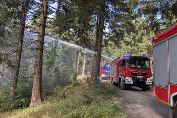Walka z żywiołem w Górach Sowich...