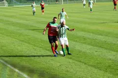 Hokejowa wymiana ciosów w meczu okręgówki