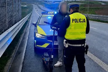 Jechał hulajnogą po S3, bo... tak poprowadziła go nawigacja