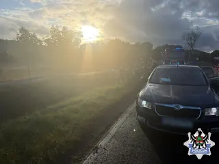 Straciła panowanie nad autem i dachowała