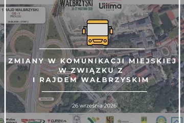 Dziś jeżdżą u nas w mieście rajdowcy. Zmiany w komunikacji miejskiej!