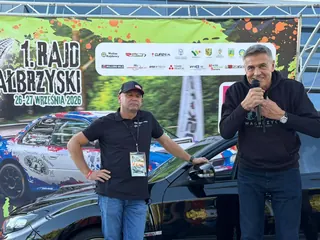 "Hołek" w Wałbrzychu. Rajdowa legenda obecna na OS 1 [ZDJĘCIA, VIDEO]