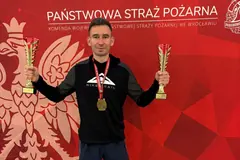 Nasz strażak na podium morderczego biegu!