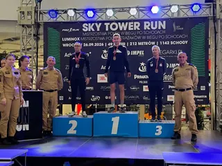 Nasz strażak na podium morderczego biegu!