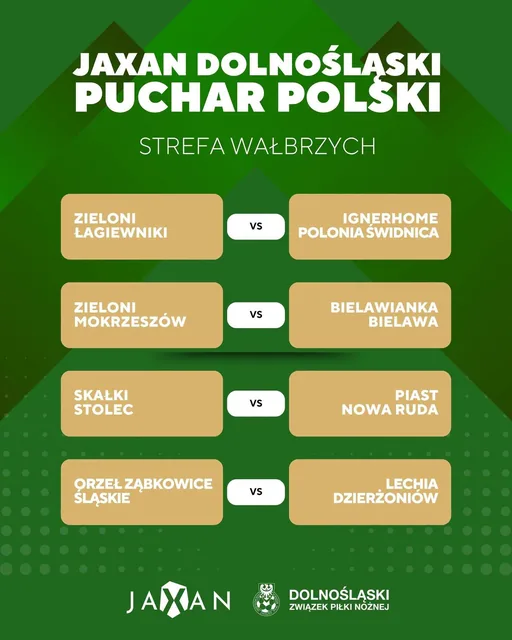 Znamy pary ćwierćfinałowe piłkarskiego Pucharu Polski