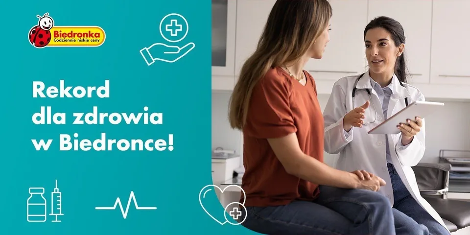 W Biedronce dbają o zdrowie