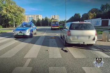 74-letnia rowerzystka potrącona na Podzamczu