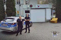 Liczyła się każda sekunda. Policjanci eskortowali rodzinę z chorym dzieckiem do szpitala!