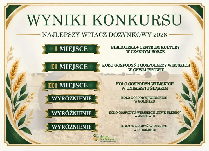Czarny Bór ma najpiękniejszy wieniec