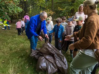 Wzgórze Gedymina i Park Zdrojowy posprzątane