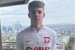 Nasz młody piłkarz zadebiutował z orzełkiem na piersi!