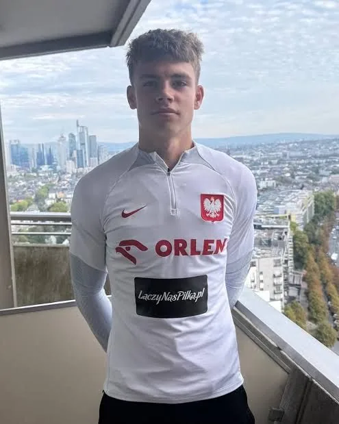 Nasz młody piłkarz zadebiutował z orzełkiem na piersi!