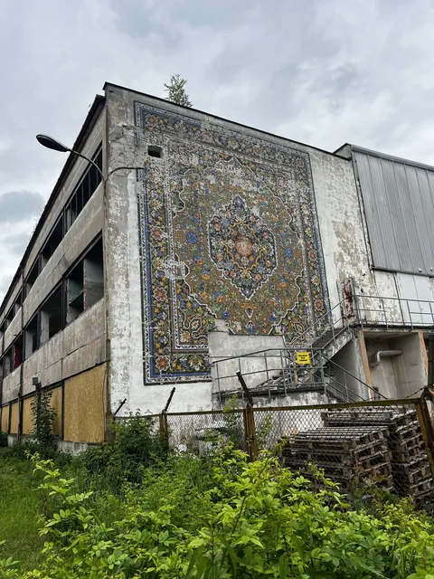 Zabytkowa mozaika z wpisem do rejestru zabytków