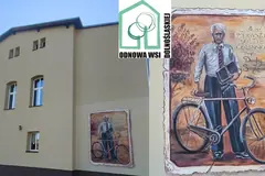 Piękny mural na budynku