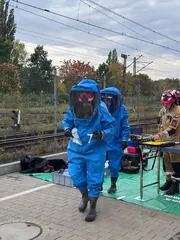 Wypadek na przejeździe kolejowym - w akcji ponad setka strażaków!
