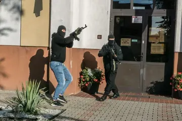 Akcje informacyjne po ataku nożownika w szkole