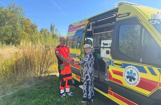 Nowe ambulanse mają poprawić bezpieczeństwo mieszkańców