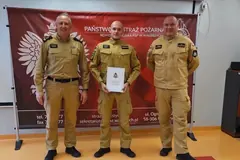 Pomógł poza służbą. Wzorowa postawa wałbrzyskiego strażaka
