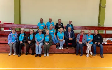 Bawią się seniorzy w Mieroszowie