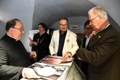 To była wyjątkowa wizyta. Hochbergowie odwiedzili krypty swojego rodu