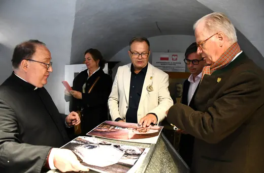 To była wyjątkowa wizyta. Hochbergowie odwiedzili krypty swojego rodu