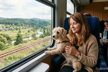 Pies lub kot w pociągu. Kiedy trzeba kupić bilet?