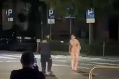 Ppobudzona biegała nago po ulicy!