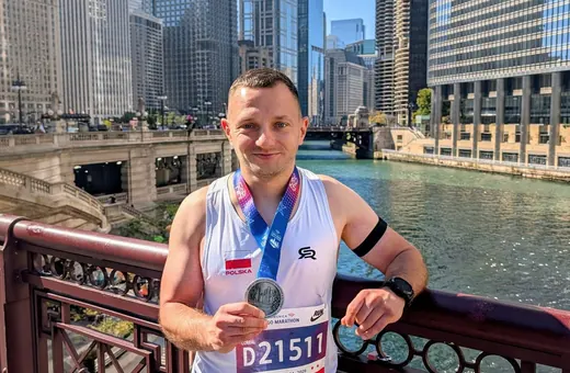 Nasz lekkoatleta ukończył maraton w Chicago!