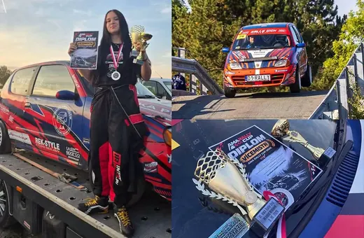 Dominika ma zaledwie 15 lat i już wygrywa rajdowe imprezy
