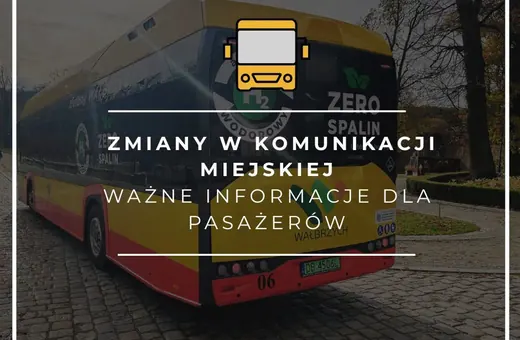 Uwaga pasażerowie - będą zmiany w komunikacji miejskiej