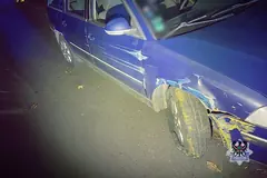 Pijana 33-latka uszkodziła barierki i uciekała pieszo [ZDJĘCIA]
