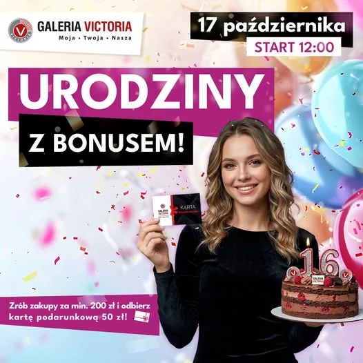 Urodziny z bonusem!
