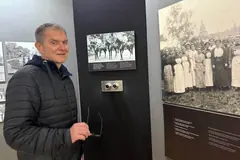 Jest symbolem odwagi i niezłomności. Dziś odwiedził Zamek Książ [ZDJĘCIA]
