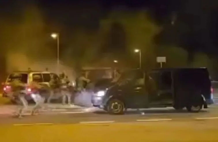 Antyterroryści w akcji - zatrzymanie gangstera [WIDEO]