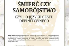 Poniedzielnik Filozoficzny w Bibliotece pod Atlantami