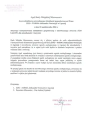 Radni apalują o otwarcie dla turystów bram Zoo Łączna!
