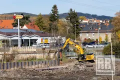Praca wre przy budowie nowego osiedla mieszkaniowego