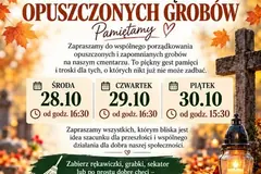 Wspólne sprzątanie grobów