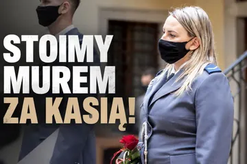 Stoją murem za Kasią - policjantką, która ostrzegła Marcina Nowaczyka z Zoo Łączna!